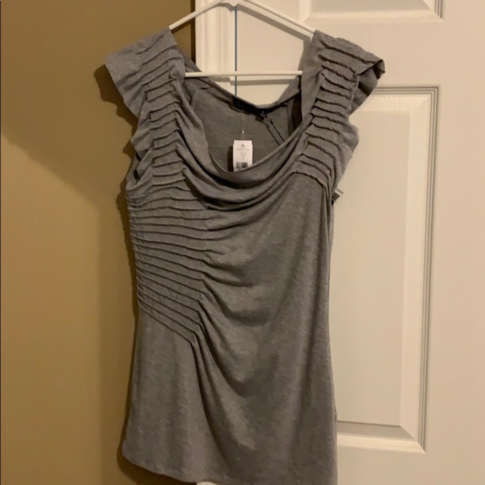 Asymmetric stitching Strazzi tee NWT